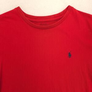 Polo Ralph Lauren Casual Crew Neck Short Sleeve T Shirt Mens Size Medium M Red